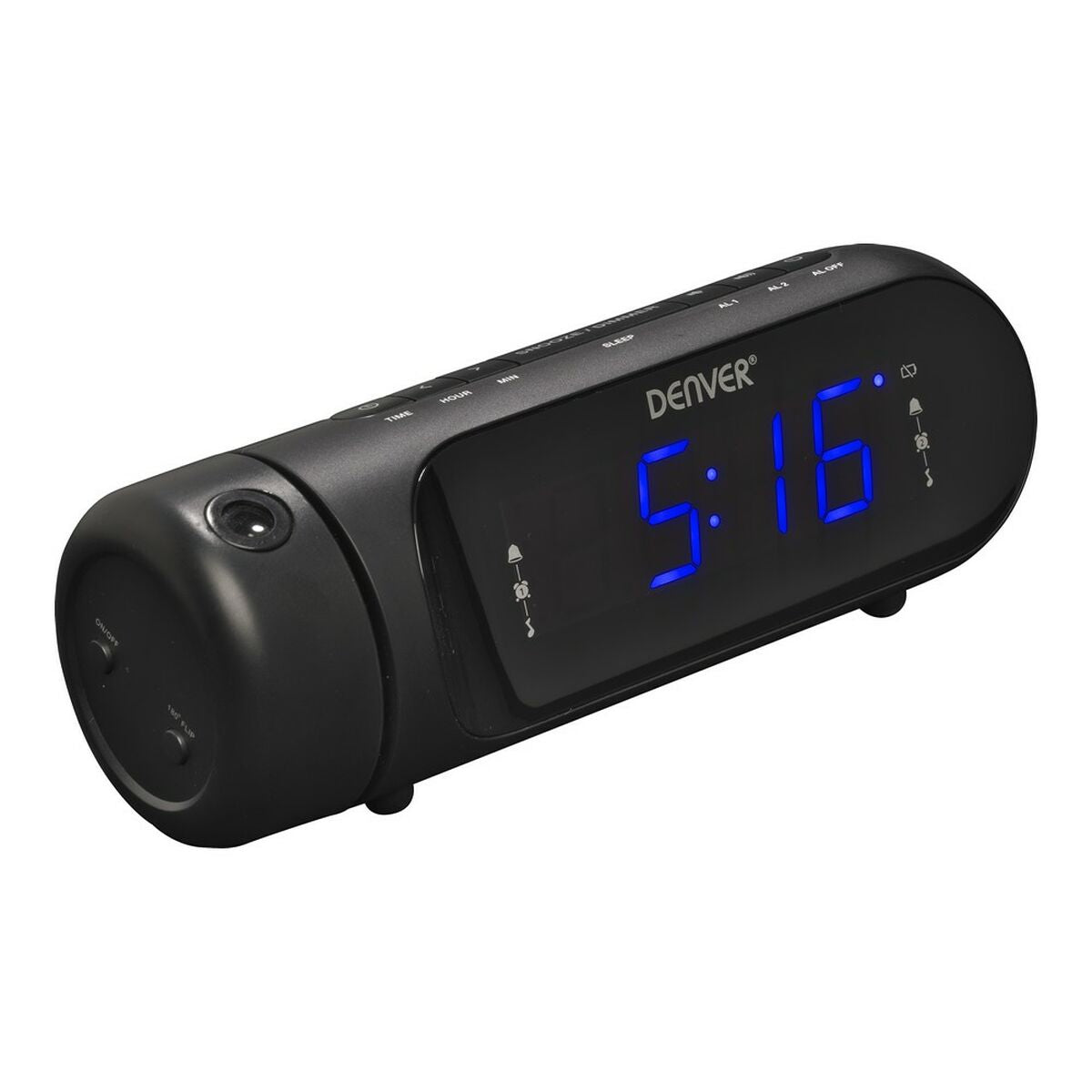Clock-Radio FM Denver Electronics CPR-700 Black-4