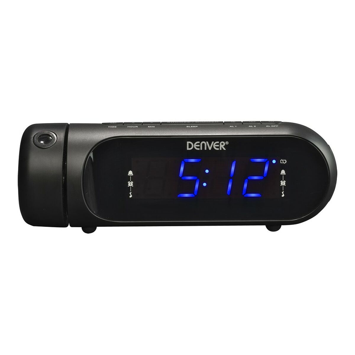 Clock-Radio FM Denver Electronics CPR-700 Black-1