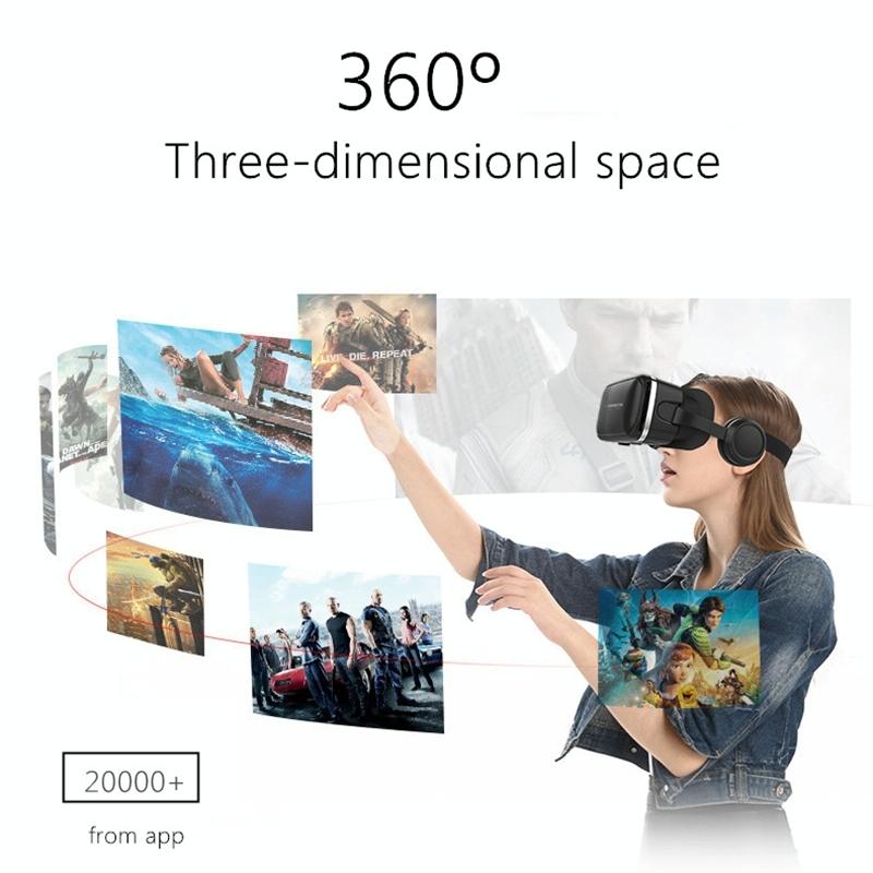 NNEIDS High-Fidelity Vr Headset For 3.5-6.0 Smartphones - 3D Glasses-3