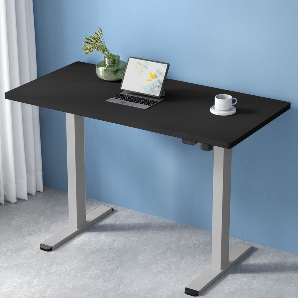 NNEDSZ Artiss Standing Desk Motorised 140CM Black-0
