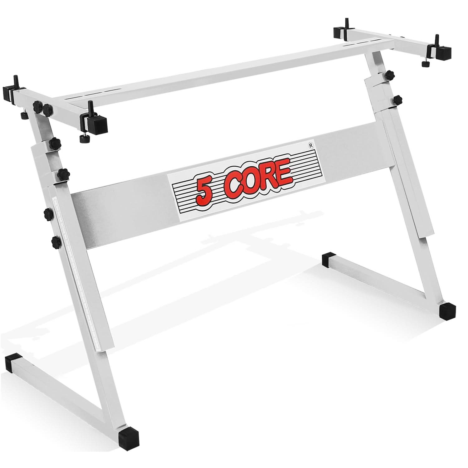 5 Core Keyboard Stand Z Style Height Adjustable Sturdy Piano Riser Lift Holder Stands-0