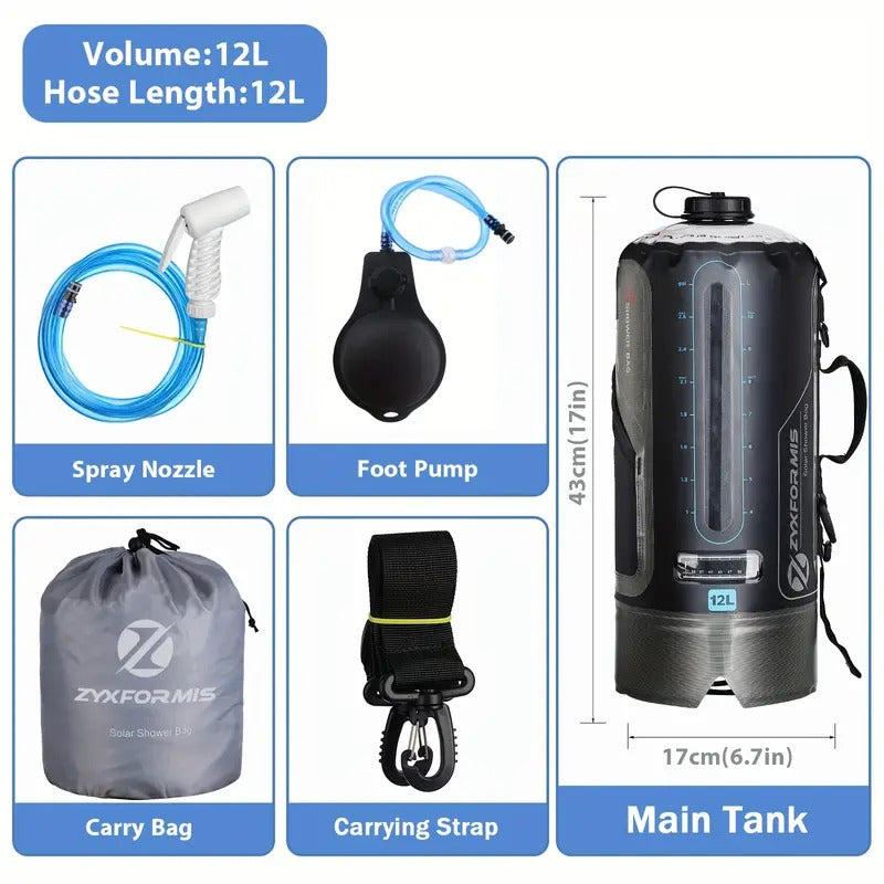 Shower Bag with Foot Pump-3